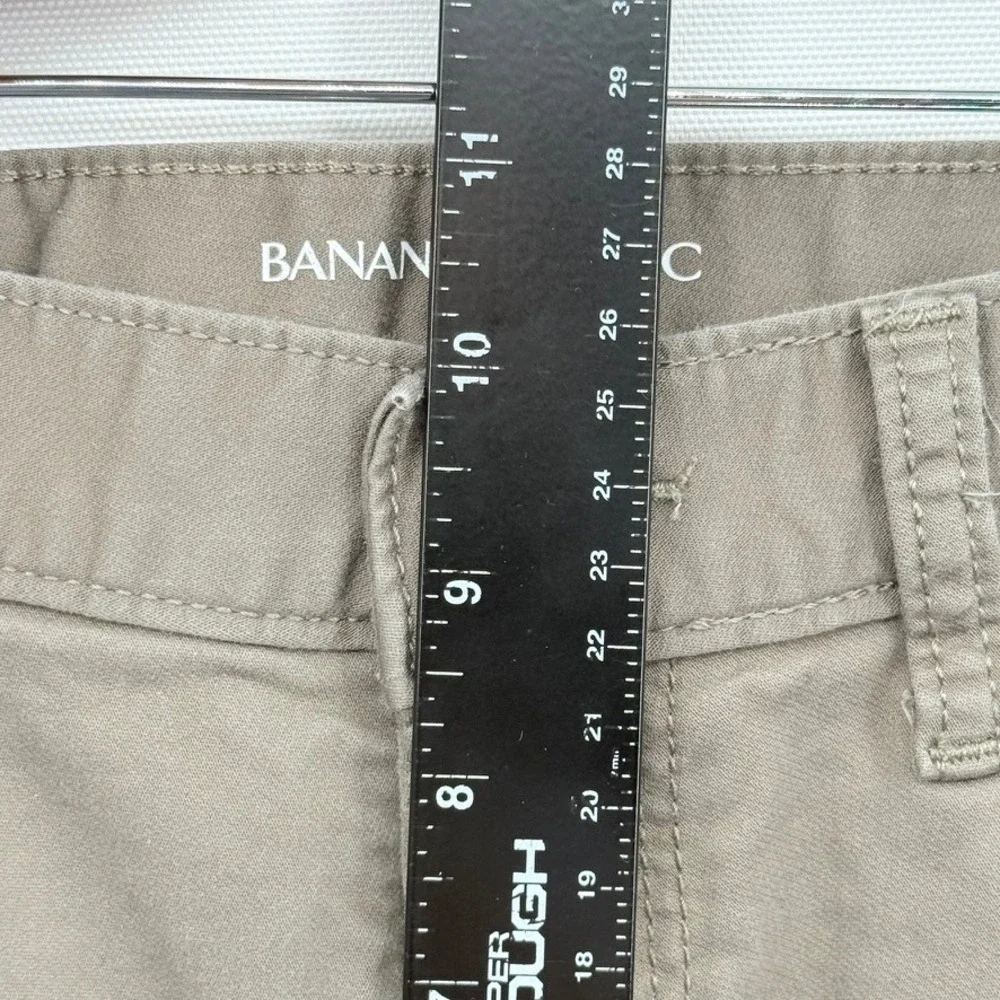 Banana Republic Travel Jeans Mens 33x32 Olive Athletic Fit Minimalist Classic